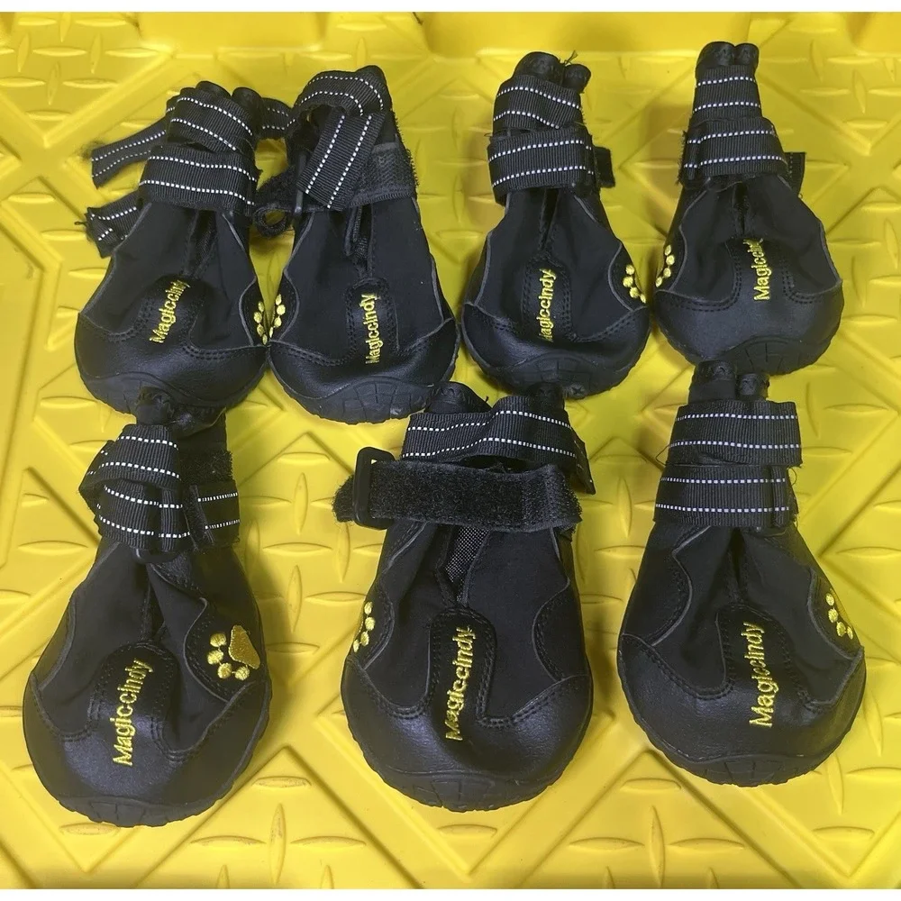 Magic Cindy All Weather Dog Shoes Lot